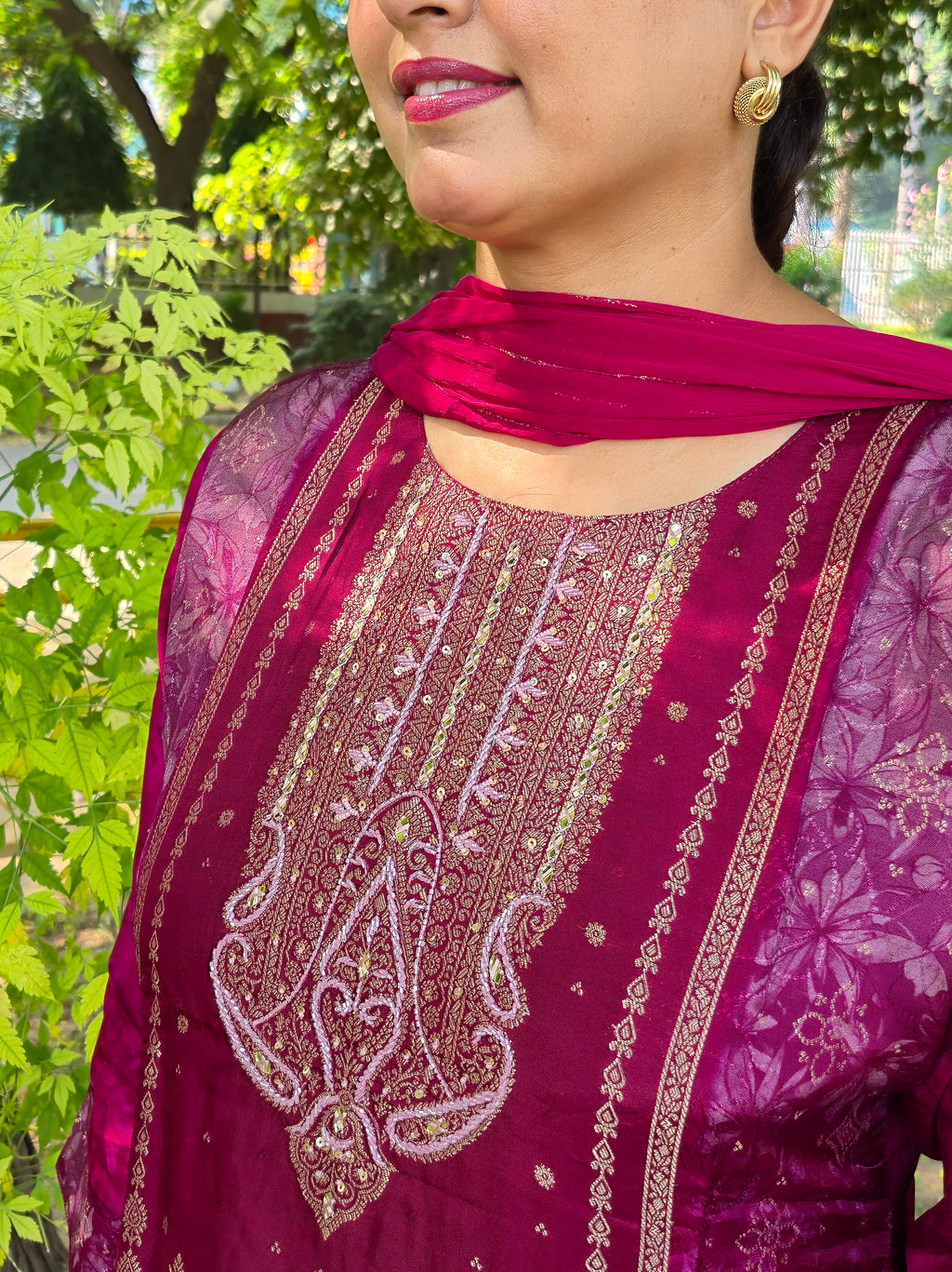 Royal Farshi Banarsi Elegance Suit Set