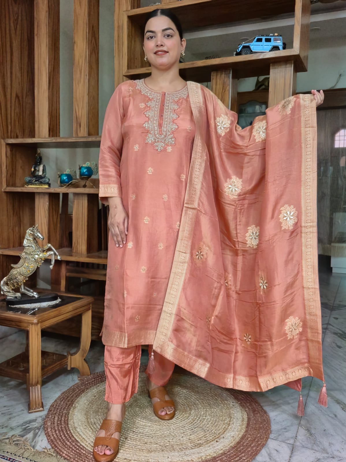 Banarsi Silk Suit